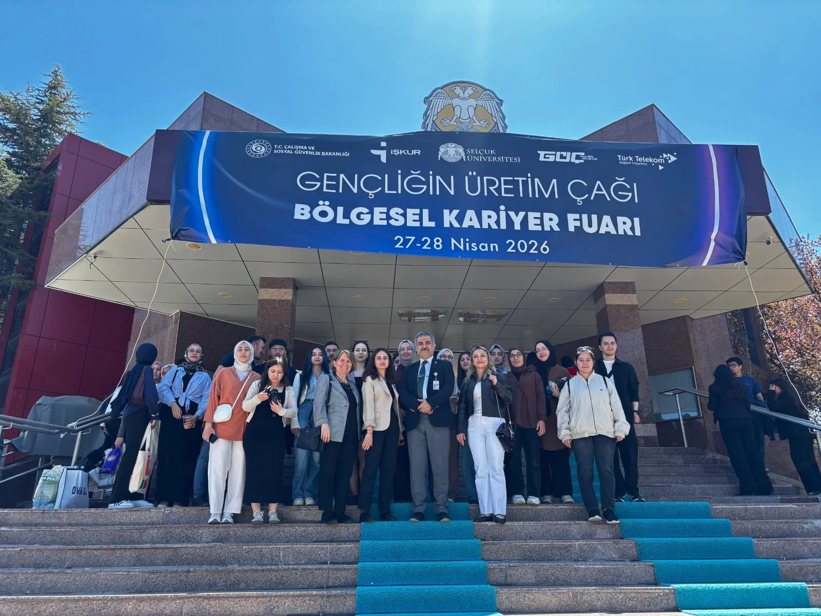 Kulu Sağlık Bilimleri Fakültesi Öğrencileri İKAF'26 Kariyer Fuarı'nda